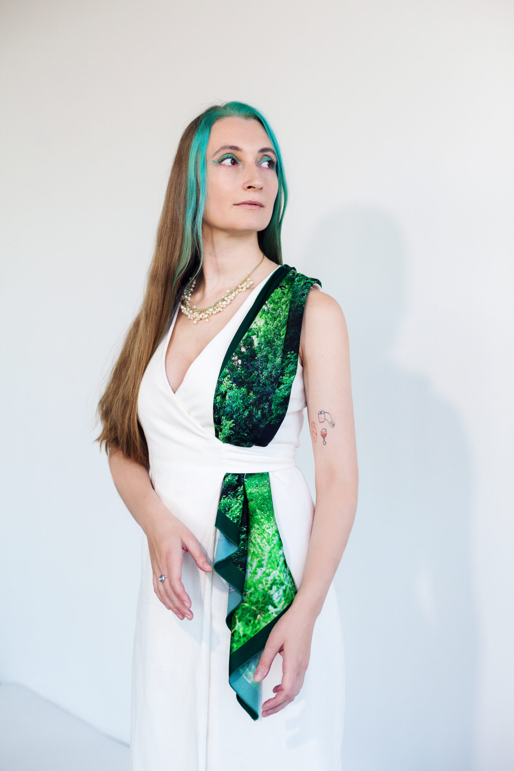 Платок "Шум в парке"