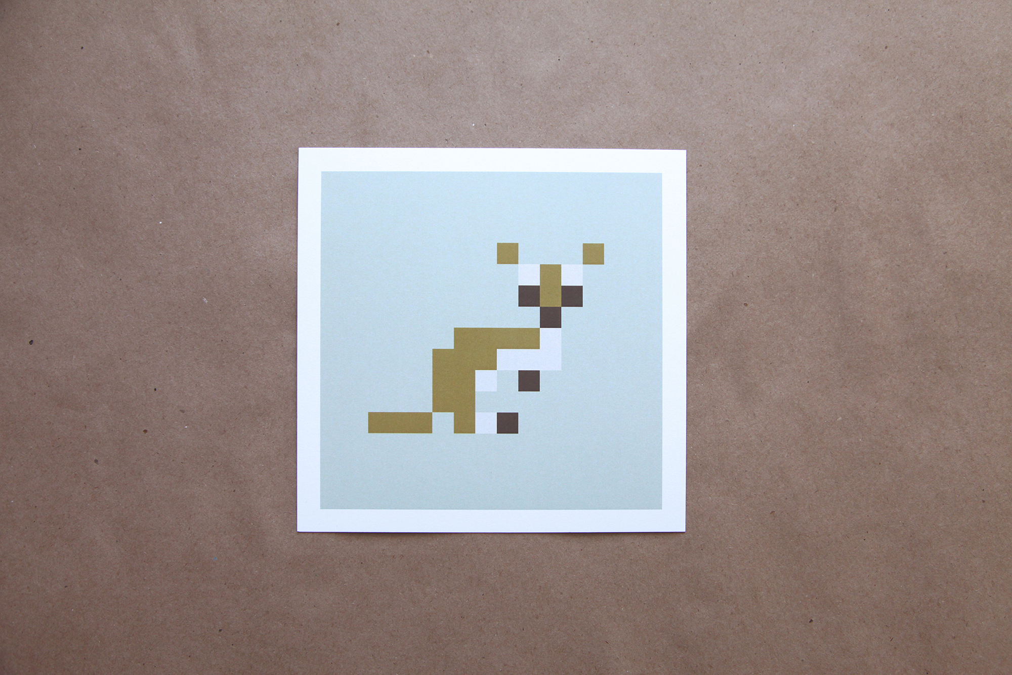 Открытка "kuku" из серии "micro-animals"