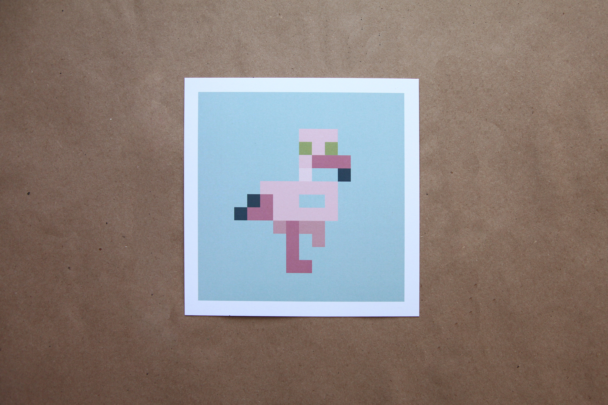 Открытка "aa" из серии "micro-animals"