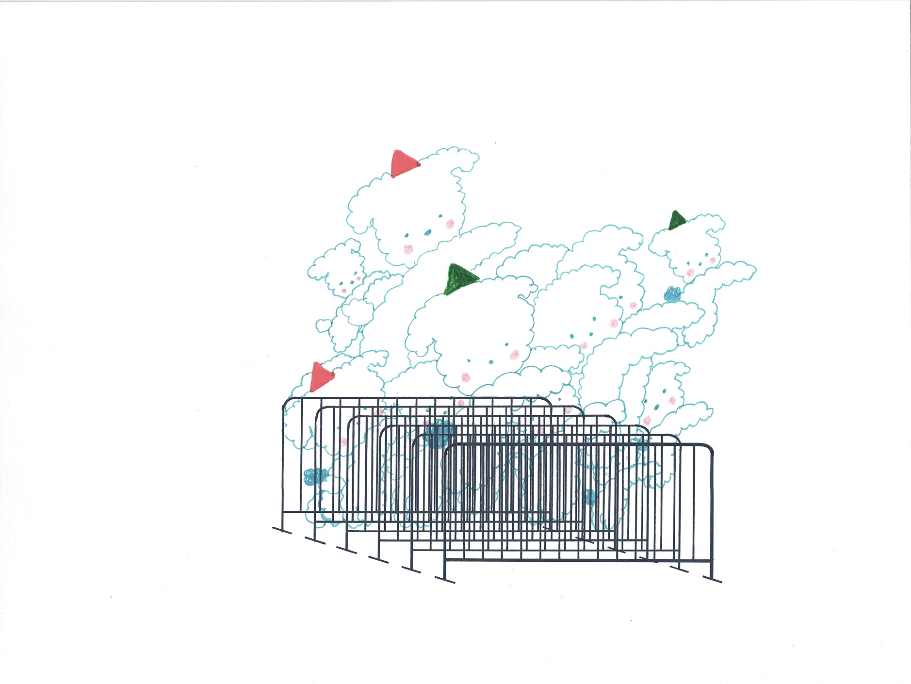 № 78. Пушистые собачки. Павильон Россия
