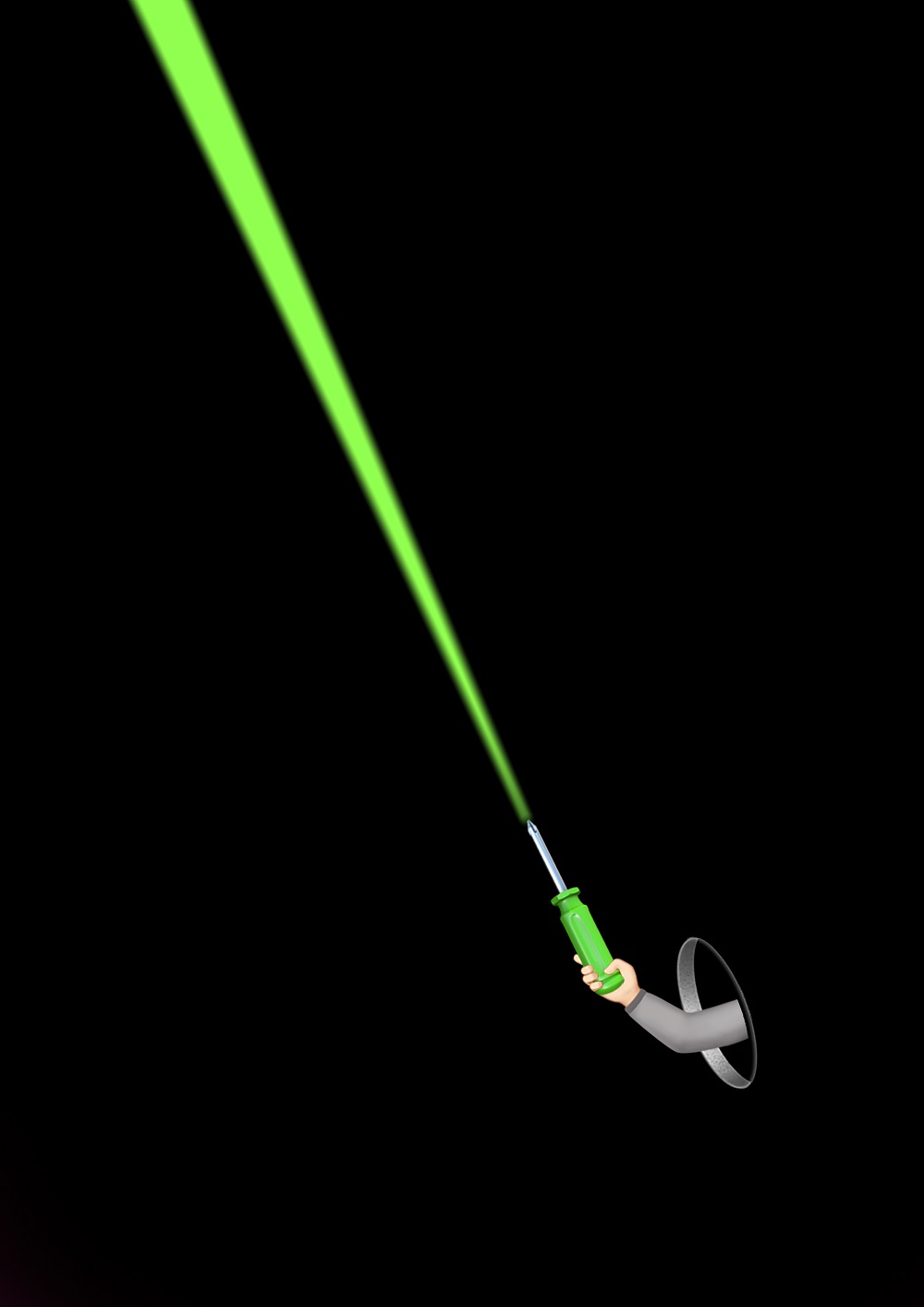 «Рука с отверткой» из серии «Горизонт событий»