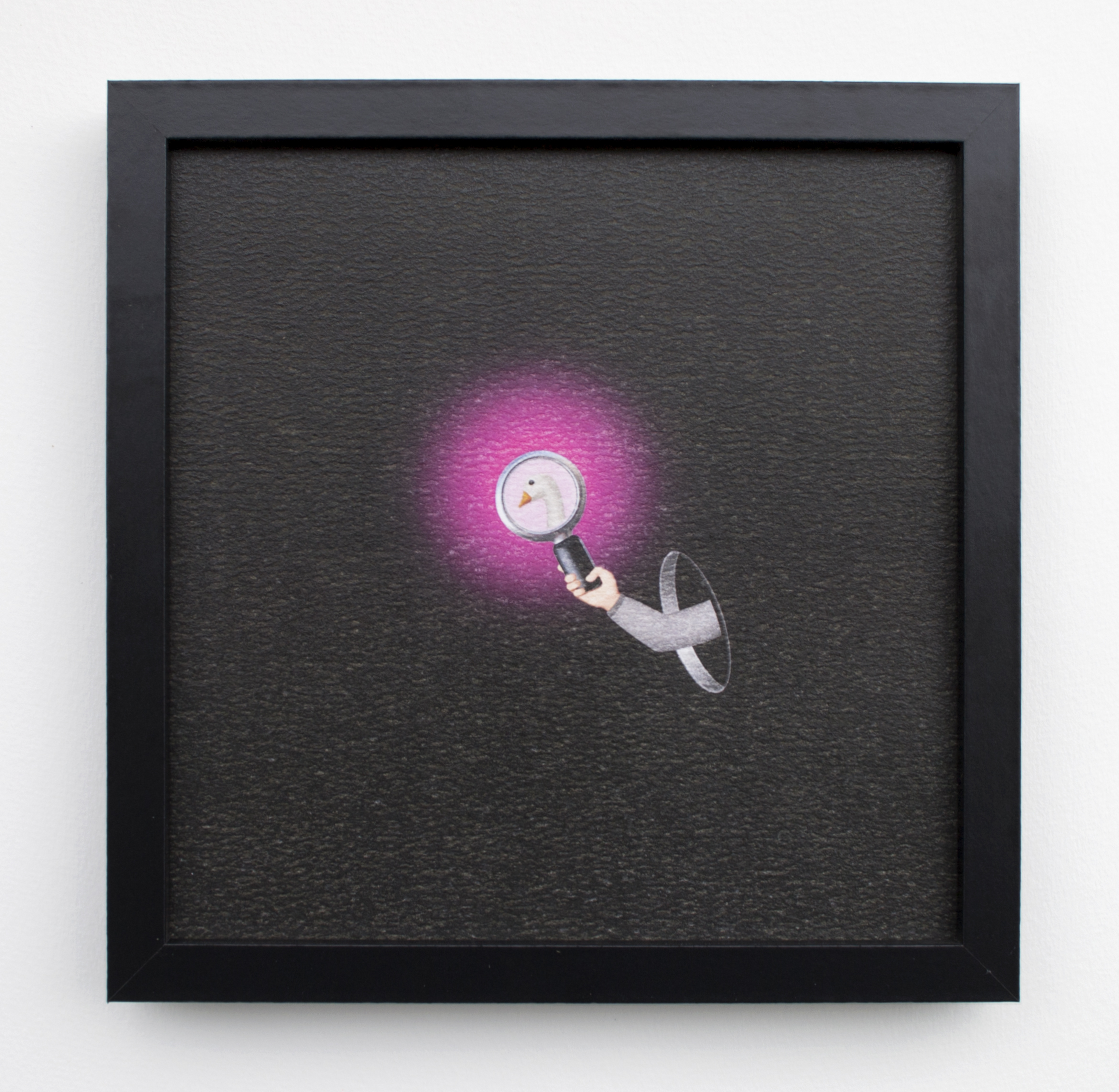 «Рука с лупой и гусем» из серии «Горизонт событий»