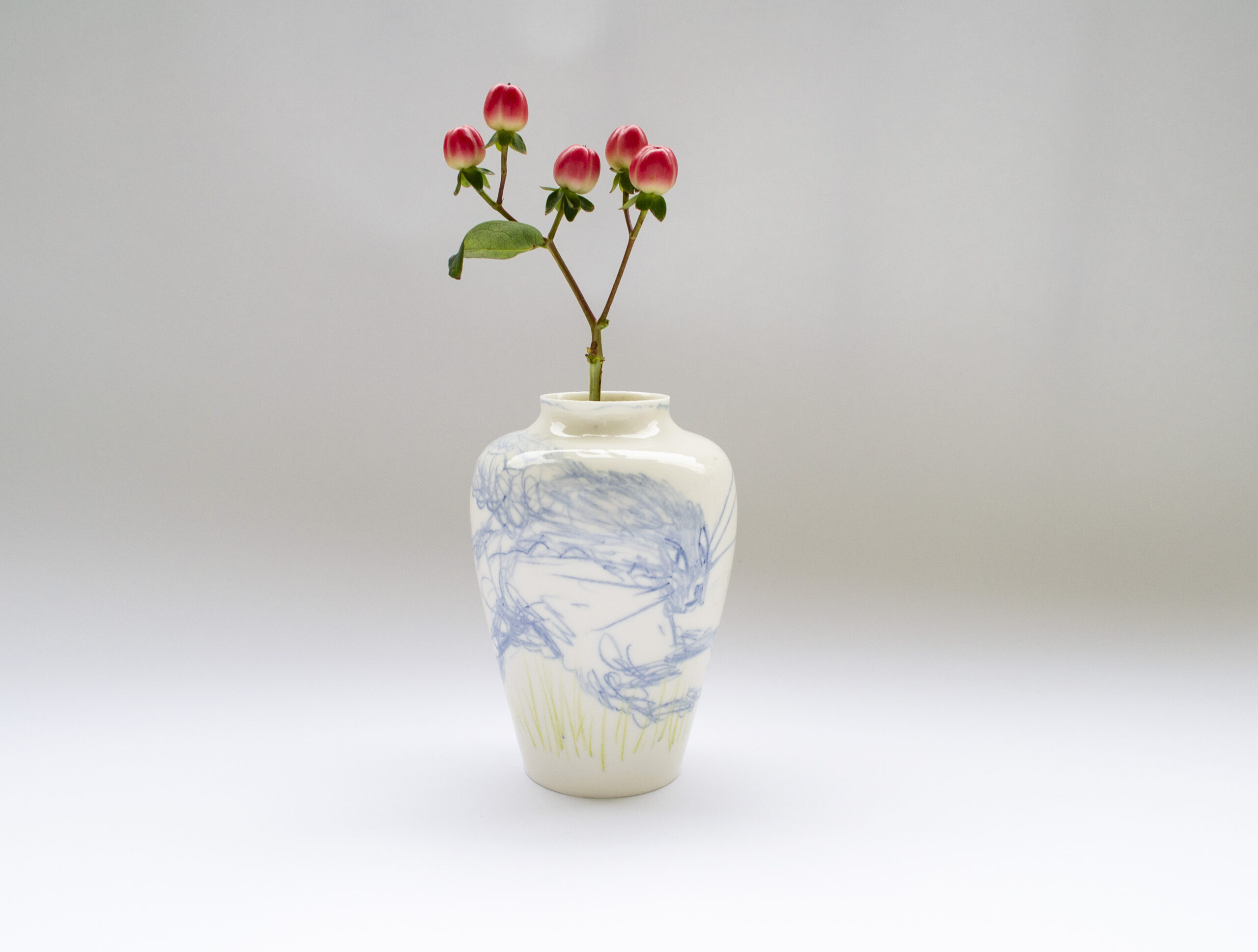 Ваза №2. «Густая трава»