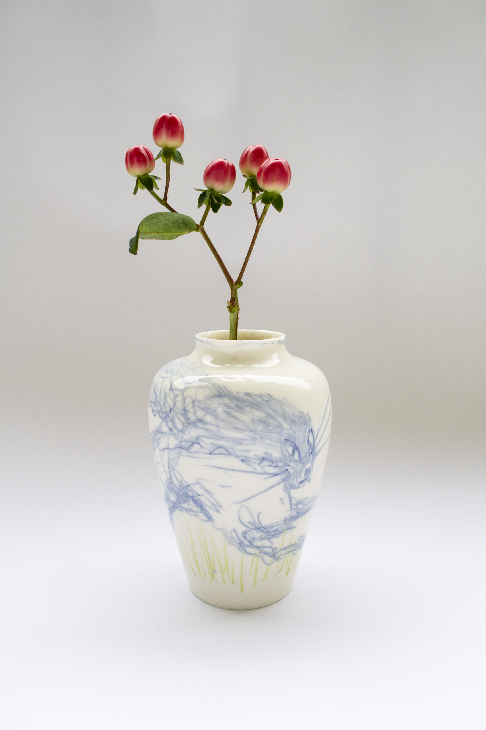 Ваза №2. «Густая трава»