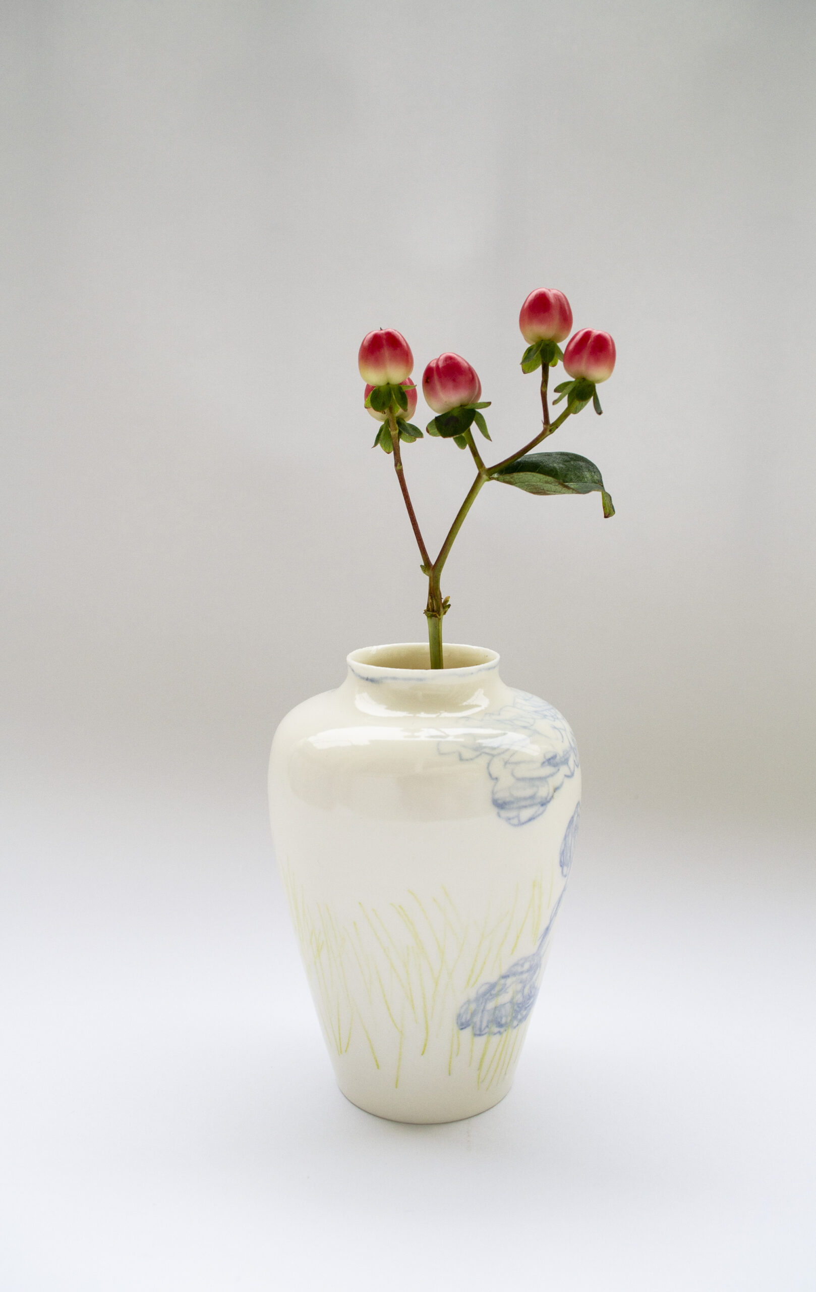 Ваза №2. «Густая трава»