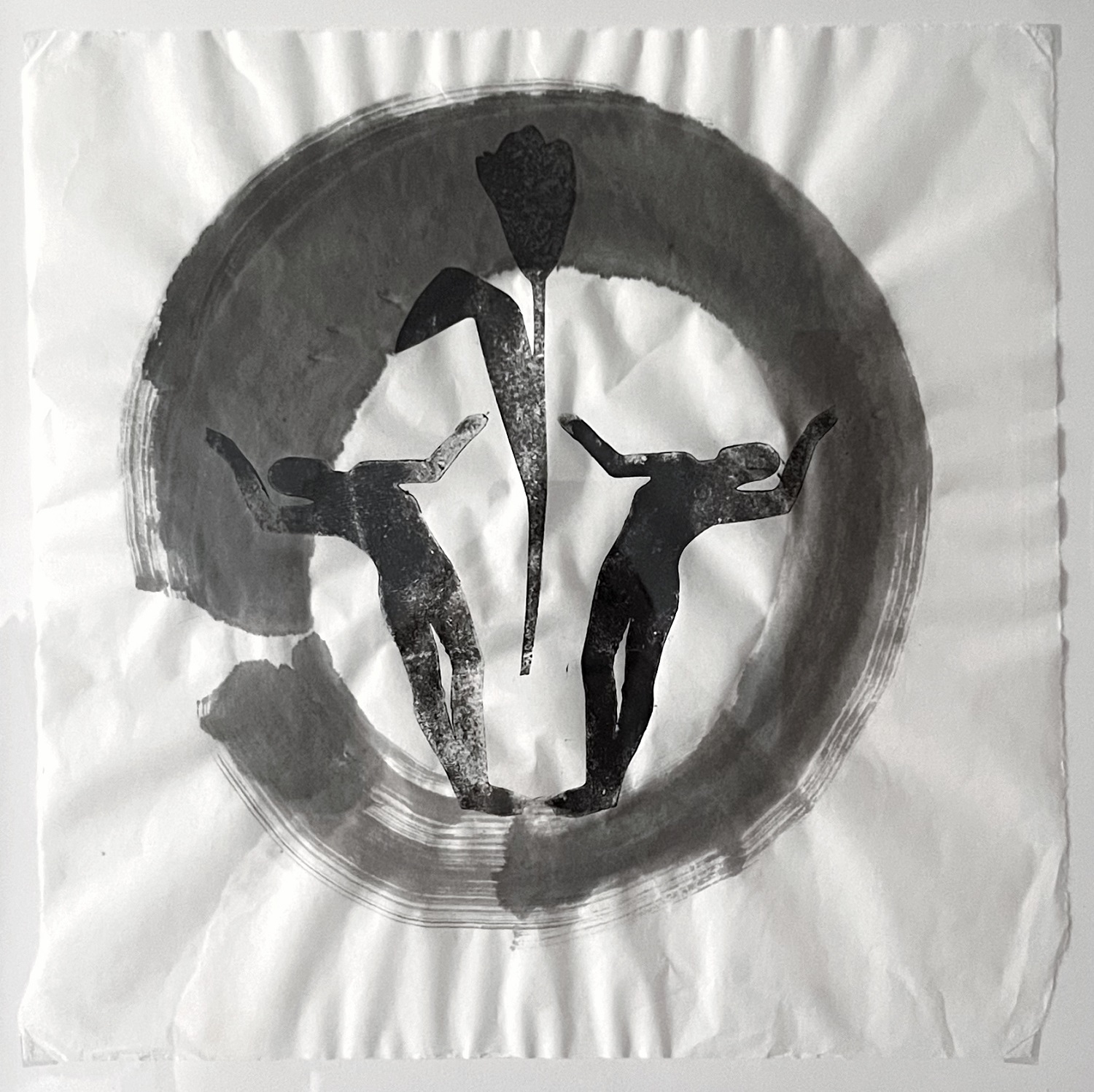 Танец на тюльпановом поле №8