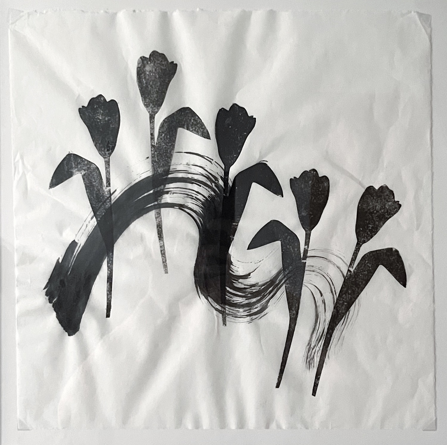 Танец на тюльпановом поле №9