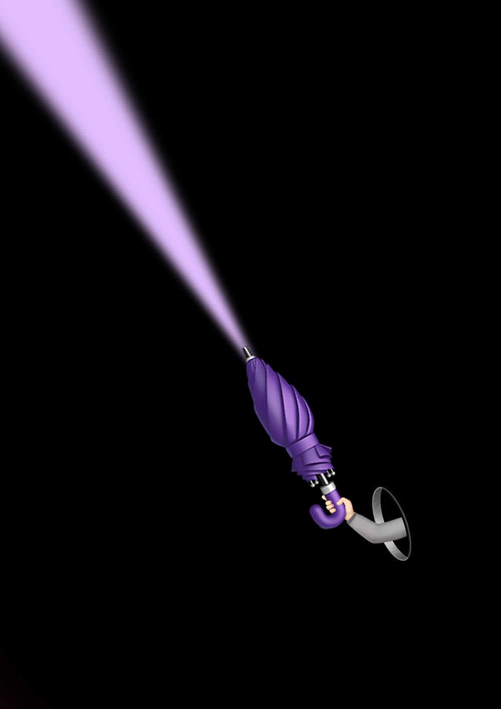 «Рука с закрытым зонтом» из серии «Горизонт событий»