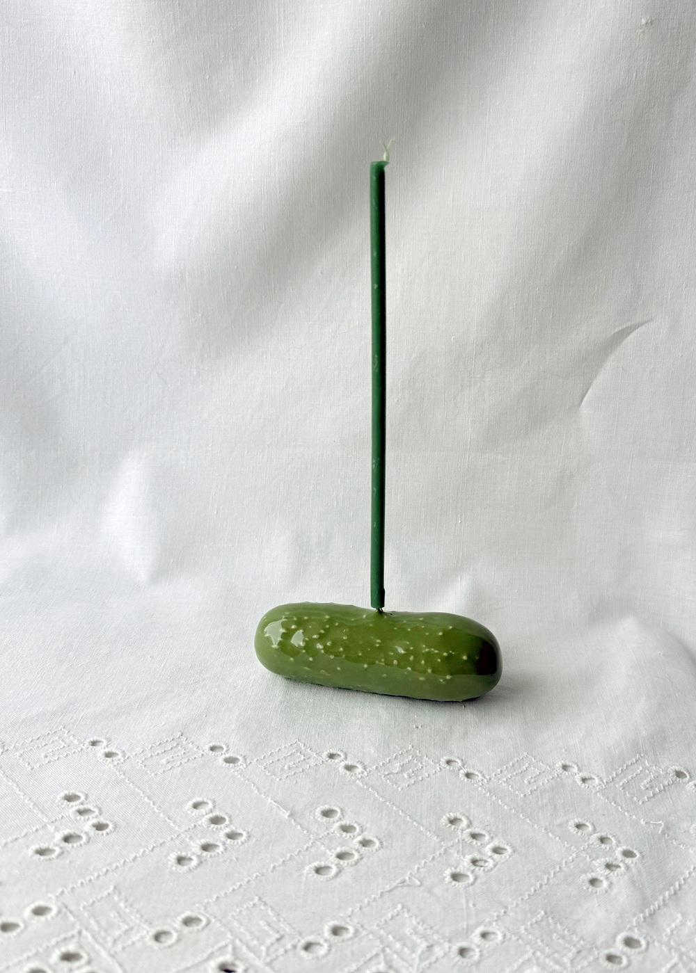 Подсвечник «Огурчик»