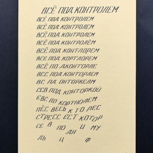 Все под контролем